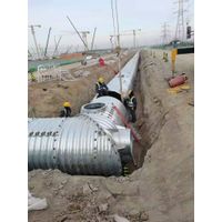 Corrugated steel pipe manufacturer length customized galvanized steel culvert thumbnail image