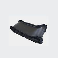 Bevel skirt threaded conveyor belt wear-resistant material conveying splint conveyor belt thumbnail image