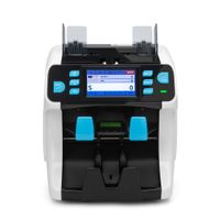 Banknote Sorter with Built-in Printer Mix Value Counting Machine 2 Pocket Money Counter thumbnail image