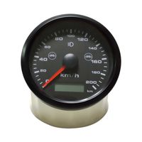 85mm GPS Speedometer with Blind Spot Detection Alarm for Motorcycle thumbnail image