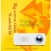YG320 1080P Mini Portable LED Projector 4000 Lumens 23 Languages Home Theater Can Read U Disk TF Car thumbnail image