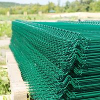 green color 3D panel fence thumbnail image
