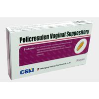 Albothyl Policresulen Vaginal Suppository for Cervical Erosion, Cervicits and Colpitis Vaginal Ovula thumbnail image