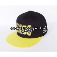 Fashion contrasting cotton snapback hat with embroidery logo thumbnail image