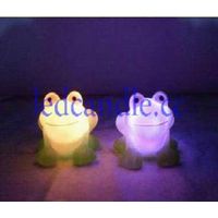 Frog Shape LED Candle, Colorful Frog Shape Floating LED Candle, China Colorful Frog Shape Floating L thumbnail image