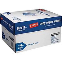 Staples copy paper Letter Size 8.511,75gsm and 80gsm thumbnail image