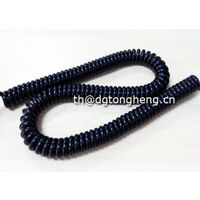 Copper Wire Shielded Retractable Curly Cable thumbnail image