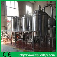 1000L three vessels beer brewing machine for small beer factory thumbnail image