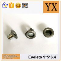 Round eyelet and garment for shoe lace thumbnail image