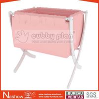 Cubby Plan LMBN-001 High Quality Wooden Baby Cradle thumbnail image