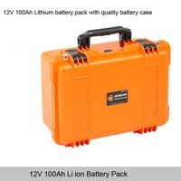 12v 100ah lithium ion battery pack for solar energy storage with deep cycle life thumbnail image