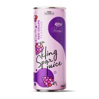 sparkling juice with red grape flavour 250ml cans thumbnail image