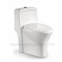 sanitary ware water saving floor mounted ceramic wc toilet thumbnail image