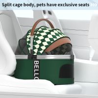 Bello wm01-t dog/cat pet stroller, aluminum alloy, foldable, detachable, towing telescopic rod, thumbnail image