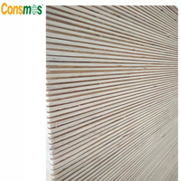 Linyi Consmos Linyi Consmos high grade grooved plywood/pine plywood/slot plywood thumbnail image