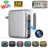 4K WIFI camera IP Power Adapter Mini Hidden Camera Charger thumbnail image
