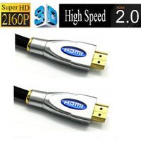 24k Gold Plated High end high speed 4k 3D HDMI 2.0 cable with 2160p ethernet for HDTV computer andro thumbnail image