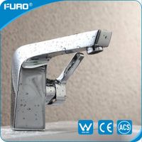 Deck mounted brass wash basin faucet thumbnail image
