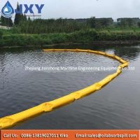 PVC Floating Oil Boom For Containing Oil Spill On The Sea thumbnail image