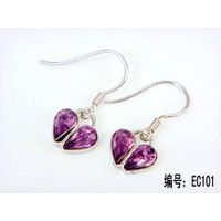 925 Silver earring with Rhodium plating (Custom design accept) thumbnail image