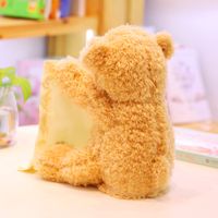 Peekaboo toy bear can play hide and seek, sing and hide face, electric interactive stuffed animal be thumbnail image