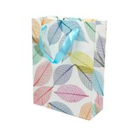 color printed shopping bag made of paper thumbnail image
