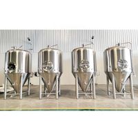 2000L jacket fermentation tank conical fermenter for beer fermentation thumbnail image
