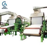 Equipment Manufacturing Business Machines Small Toilet Tissue Paper Making Machine thumbnail image