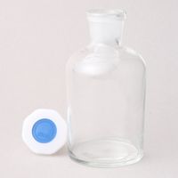 REAGENT BOTTLE clear,  with plastic stopper thumbnail image