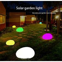 Solar stone lights, decorative courtyard, parks, villas, outdoor restaurant lights thumbnail image