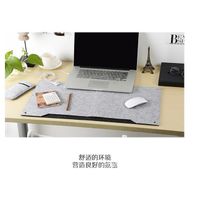 Low Price Custom Large Extended Non-slip Felt Mouse Pad Writing Mat for Office thumbnail image