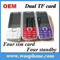 Mini E71 Four Sim Card TV Cell Phone thumbnail image