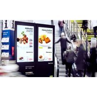 Shopping mall touch screen advertising signage kiosk thumbnail image
