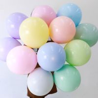 12" macaroon latex balloons for wedding party decoration thumbnail image