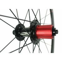 Vogue series 38mm Clincher Road Carbon Bicycle Wheels with 2:1 Spokes Ratio thumbnail image