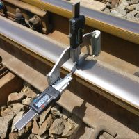 Digital Rail Profile Wear Gauge for Rail Profile Vertical and Lateral Wear Measuring thumbnail image