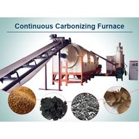 Continuous carbonizing furnace for charcoal making thumbnail image