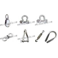 Thimble Shackle Turnbuckle for boat and yacht thumbnail image