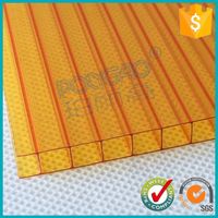 wholesale PC polycarbonate twin wall hollow sheet for swimming pool cover thumbnail image
