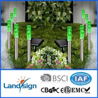 Solar powered bubble column lights for garden decoration thumbnail image