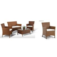 KD Style All Weather Wicker Sofa Set thumbnail image
