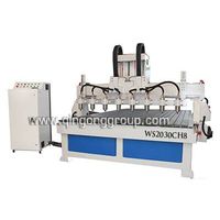 Eight Heads CNC Router Machine WS2030CH8 thumbnail image