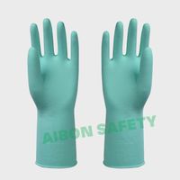flocklined cotton household rubber glove thumbnail image