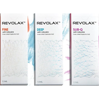 Revolax Hyaluronic Acid Dermal Filler for Cosmetic Surgery Deep 1.1ml CE certificate CE approved thumbnail image