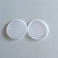 75mm transparent round plastic lids plastic caps for cans thumbnail image