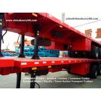 CHINA HEAVY LIFT - 3 axle Flatbed Container Trailer thumbnail image