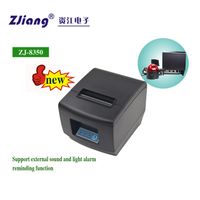 Direct Thermal Printing Desktop QR Code Thermal Printer with Auto Cutter ZJ 8350 thumbnail image