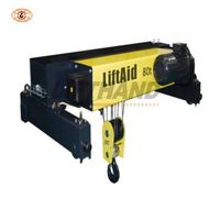 Euro Type Electric Wire Rope Hoist for Overhand Cranes thumbnail image