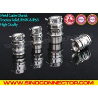 Metal Brass Traction Relief Strain Relief IP68 Electric Cable Glands Cord Grip Connectors thumbnail image