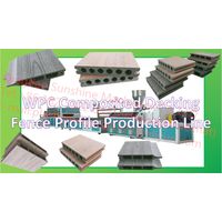 WPC Floor Profile Production Line Plastic Wood Deck Profile Extruder Wood Plastic Machine thumbnail image